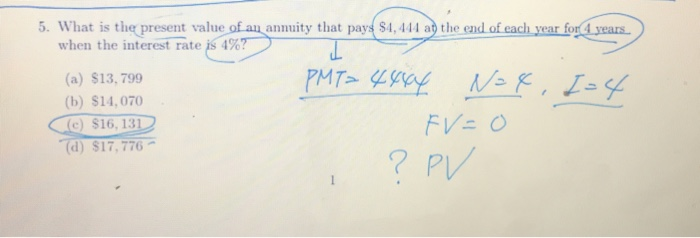 Explain why my professor put the answer as $16,131, i keep getting