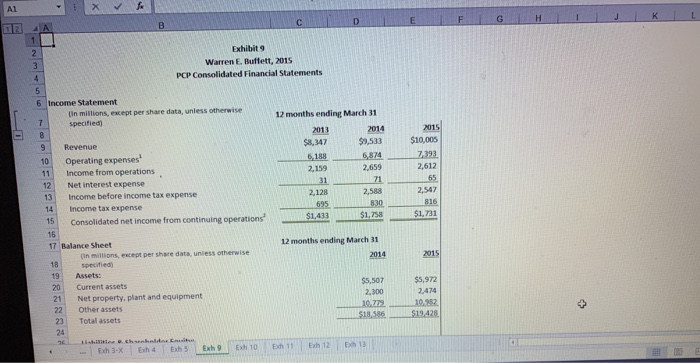BRK view Source PCP view Components Cost of Equity 10 Footnote 6