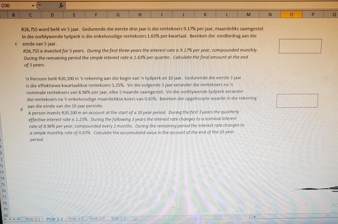 application for final amount 050 O H Gebruik die onderstaande selle om