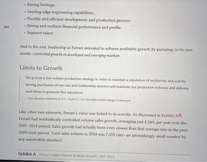 titled "Ferrari's IPO - The Potential of the Prancing Horse." Your report