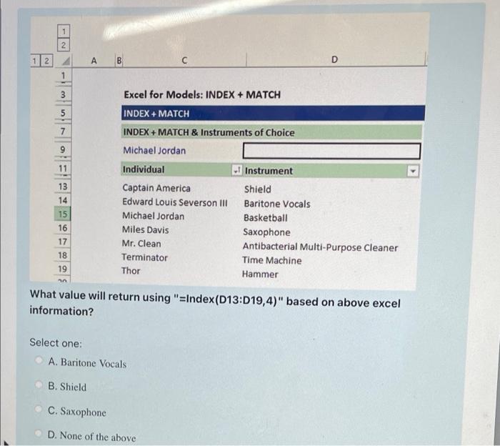 Basketball 16 Miles Davis Saxophone 17 Mr. Clean Antibacterial Multi-Purpose Cleaner 18