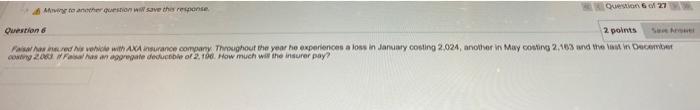  Manther question www.save the recense. Que 6027 Question 2 points www.ed