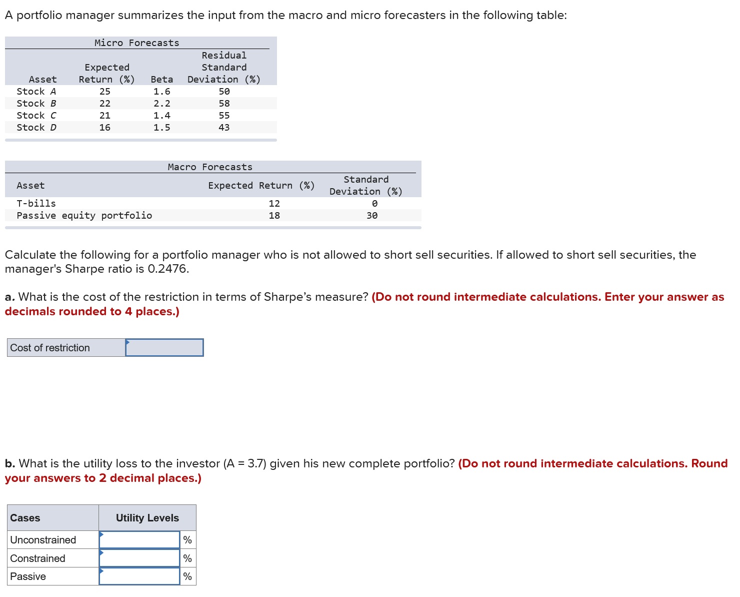 A portfolio manager summarizes the input from the macro and micro