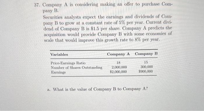 please only answer question 37 parts b and c. thank you
