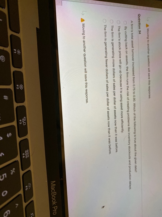 not profit margin which is below industry standard may cost of goods