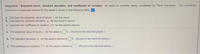  Data Table - X (Click on the icon located on the