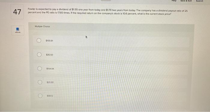  Help Save & ERIT Submit 47 Fowler is expected to pay