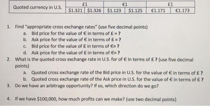 Just need help with #1 and #2. Please show work. Thanks! Quoted