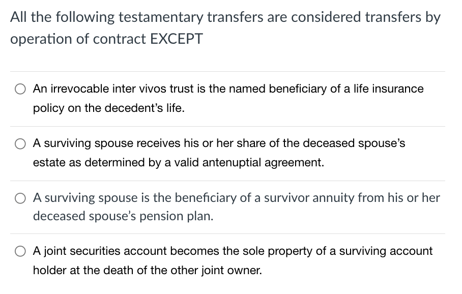 the trustee the beneficiary of all his life insurance policies. His will