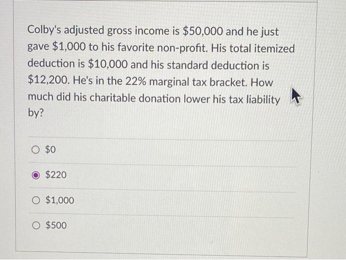 401(k) during the year. He didn't have any other income, but did