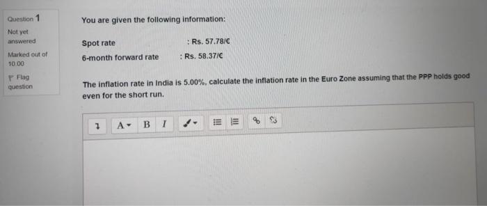 Answer fast in 10 mins please Question 1 You are given the