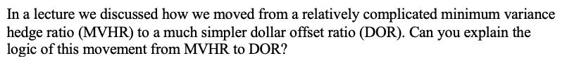 Please answer in 2 paragraphs or more In a lecture we discussed