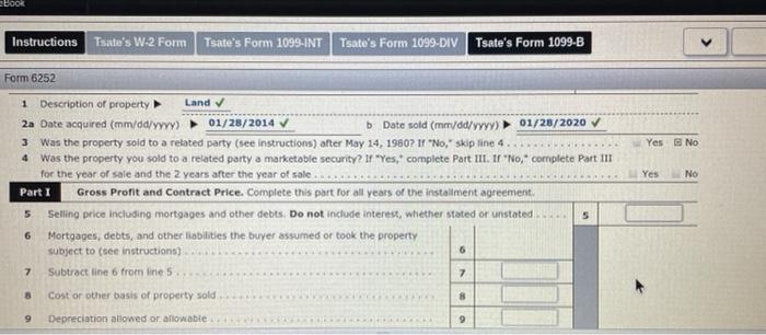 10 Instructions Home mortgage interest reported on Form 1098 (not shown) $9,600