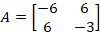 Find the eigenvalues and normalized eigenvectors (i.e. length of 1) for the