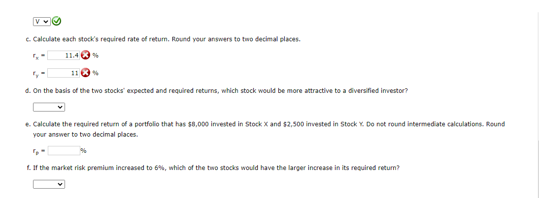 standard deviation of expected returns. Stock Y has a 12.0% expected return,