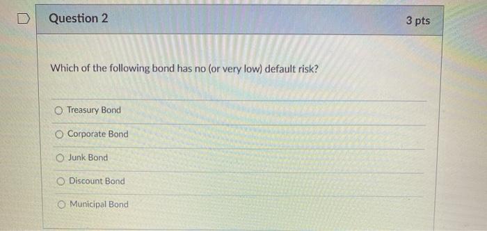 The interest earned on which of the bond is exempt from federal