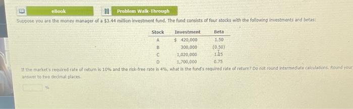 A, B, and C. The returns on the three stocks are positively