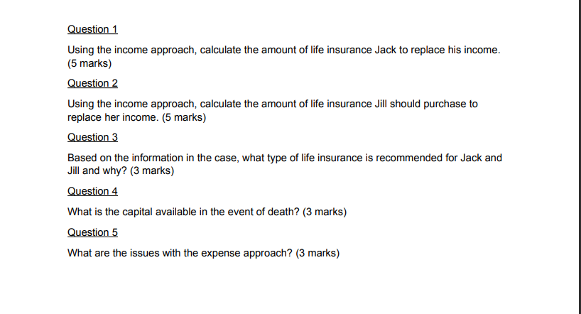 Jack works in marketing at a mid- size firm in Toronto earning