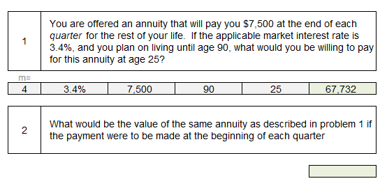Answer Question 2 using excel functions if possible 1 You are