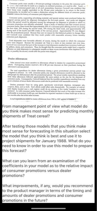 having finally in foresting the les of Treat Treat way to do