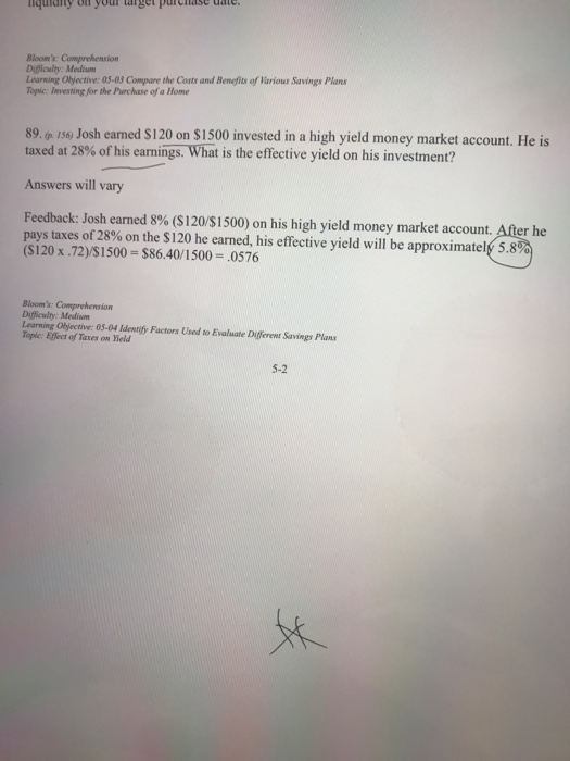  iquidity on youltarger puiciase ae Difficuity: Medium Learning Oljective: 05-03 Compare