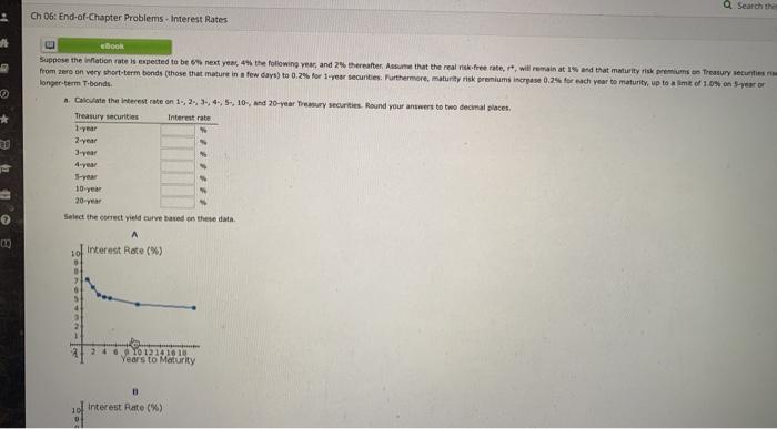  a Search the Ch 06 End-of-Chapter Problems - Interest Rates book