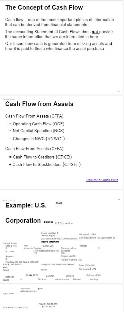 of when due to be paid. Balance Sheet Identity. - Assets =