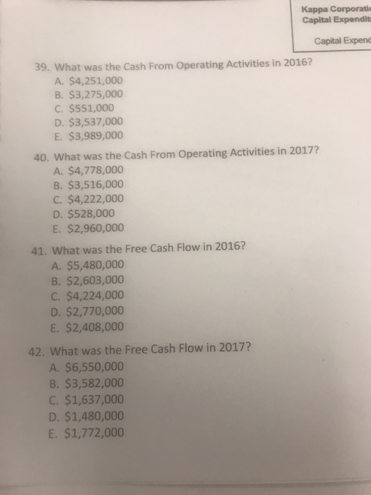 to 42 based on the following income statement, balance sheet, and capital