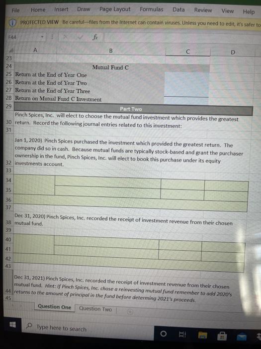 One Part One 2 Pinch Spices, Inc. has excess unrestricted cash and