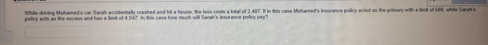 much will the insurer pay? An insurance company has a combined ratio