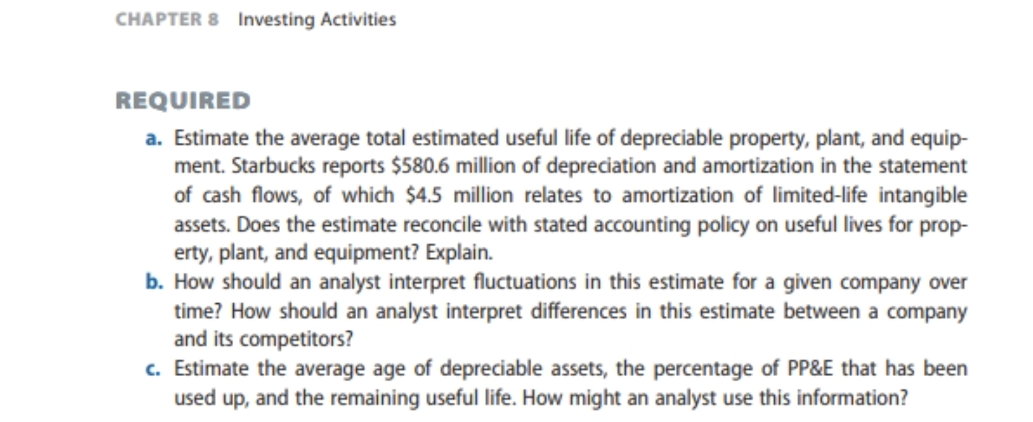 a portion of Note 7 to Starbucks' 2012 consolidated financial statements. Excerpts
