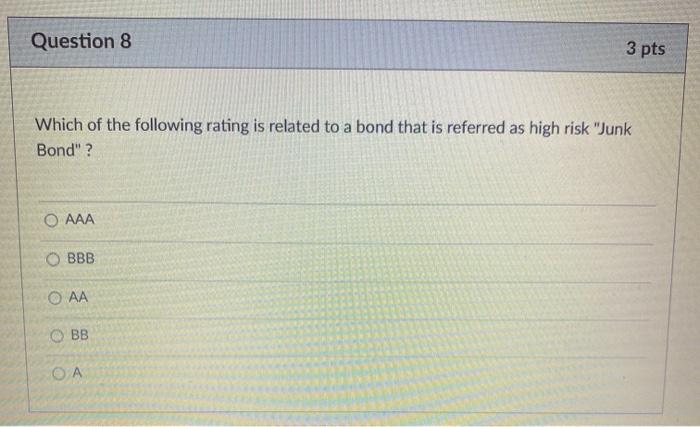 - bond sell on O On Discount At Premium Question 7 3