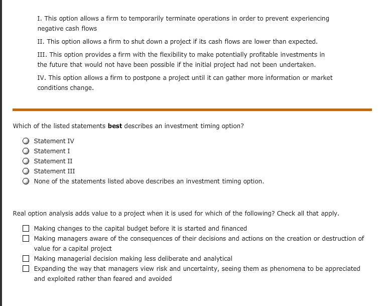 Projects are also often embedded with different options that can help making