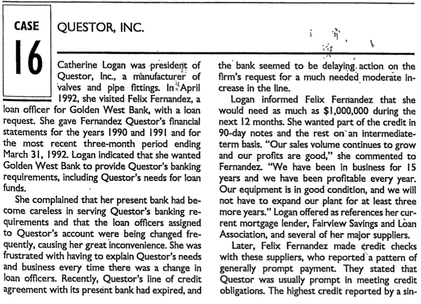 What is your recommendation on granting the loans? How would you