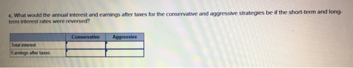 firm has $440,000 in temporary current assets and $340,000 in permanent current
