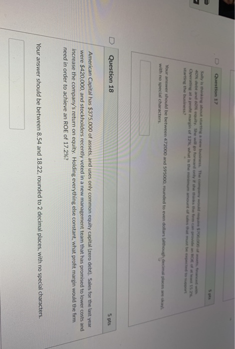  DQuestion 127 5 ots Sally is thinking about starting a new