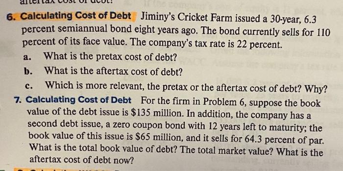  please explain how you got the numbers:) a. 6. Calculating Cost