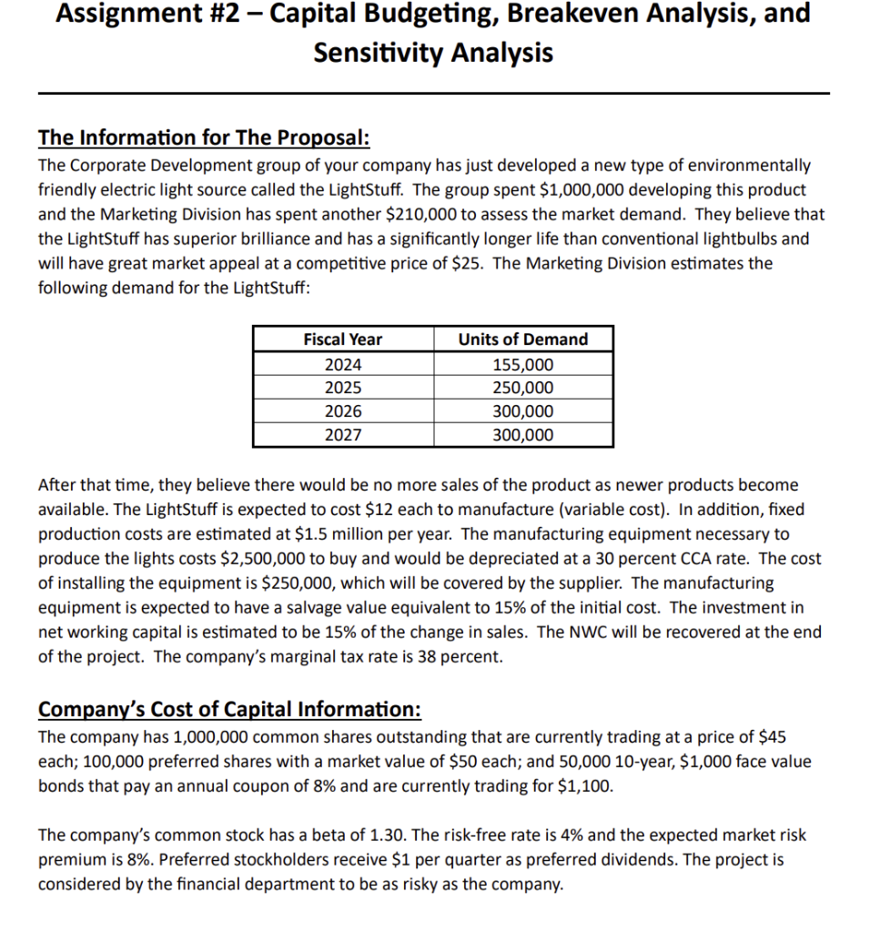 1. Using an Excel spreadsheet: a. Find the NPV, IRR, MIRR