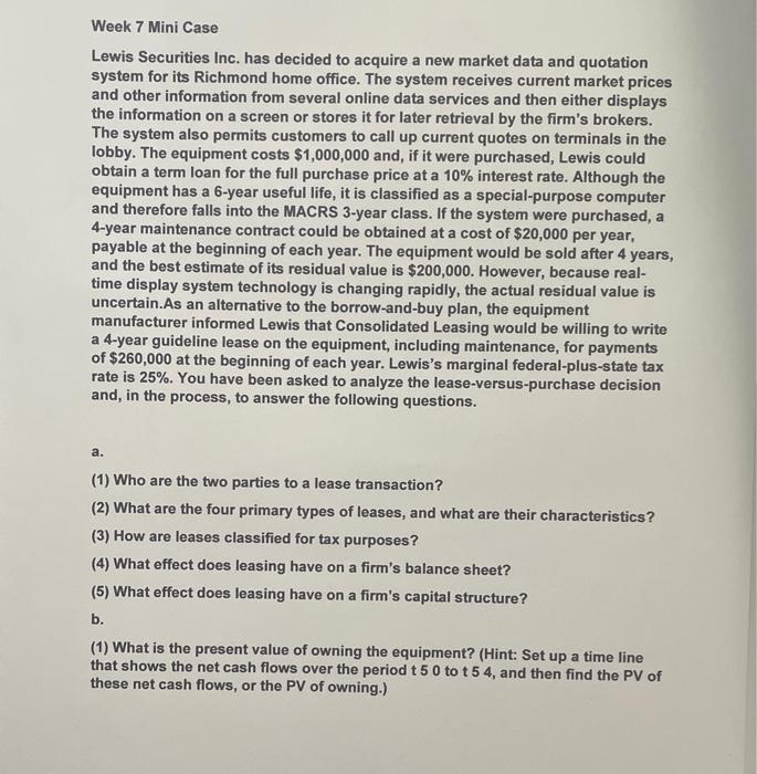  I need help with question B and C with step by