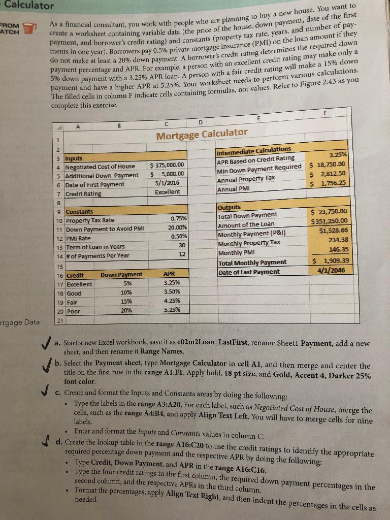 I need help with E, F, & G. Please show steps and