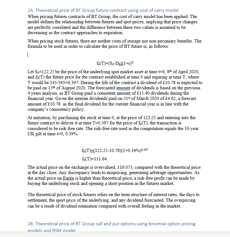 As a junior analyst, you have been tasked by your line manager