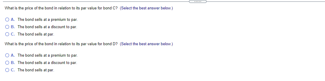 and coupon interest rate can be used to predict its pricing level.