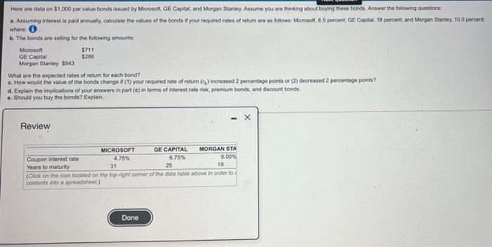 please answer ASAP Thank you so much ! Here are data on