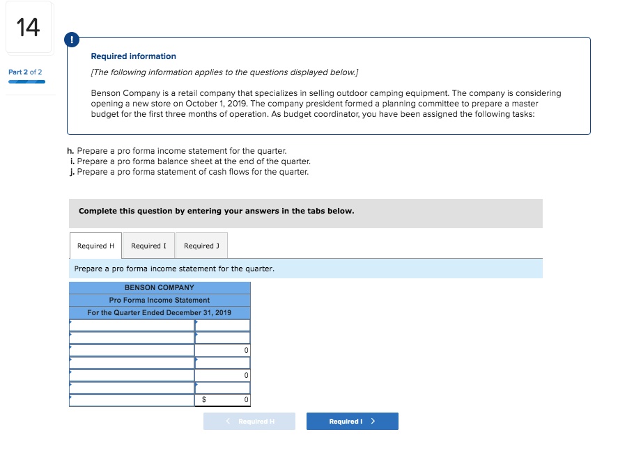 on my questions is the first part. 13 Required information Part 1
