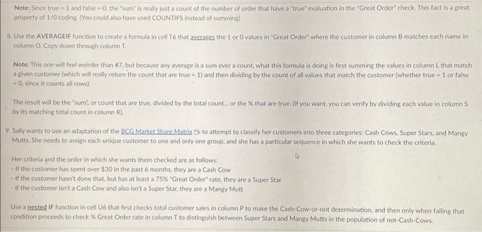 a "true" evaluation in the "Great Order" check. This fact is a