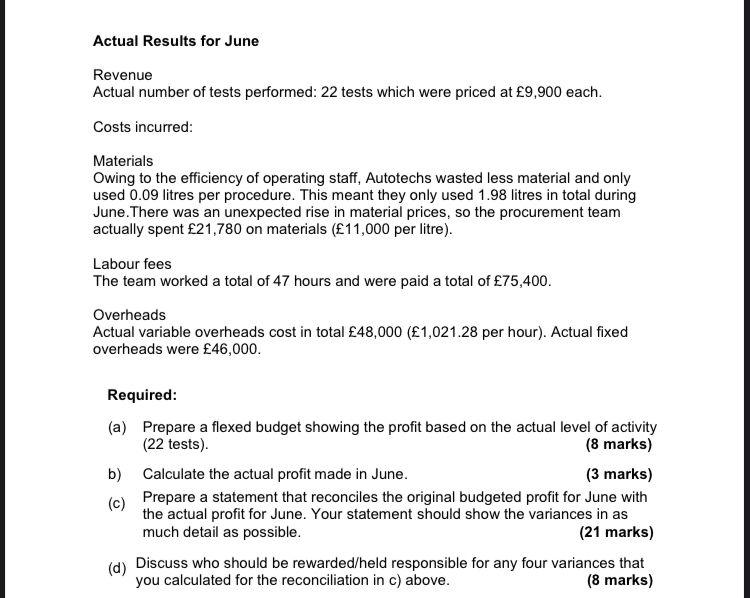 specialist in the provision of a particular performance testing service for high-performance