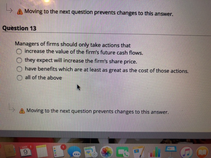  Moving to the next question prevents changes to this answer. Question