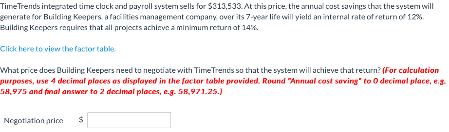  Time Trends integrated time clock and payroll system sells for $313,533.