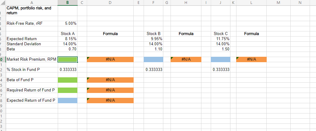 B D E F G H 1 L M N A