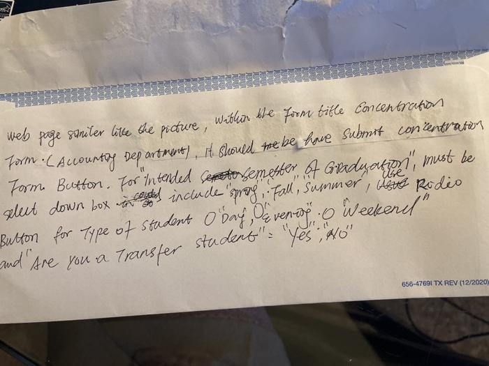 like above. You will structure it to look good on a website.